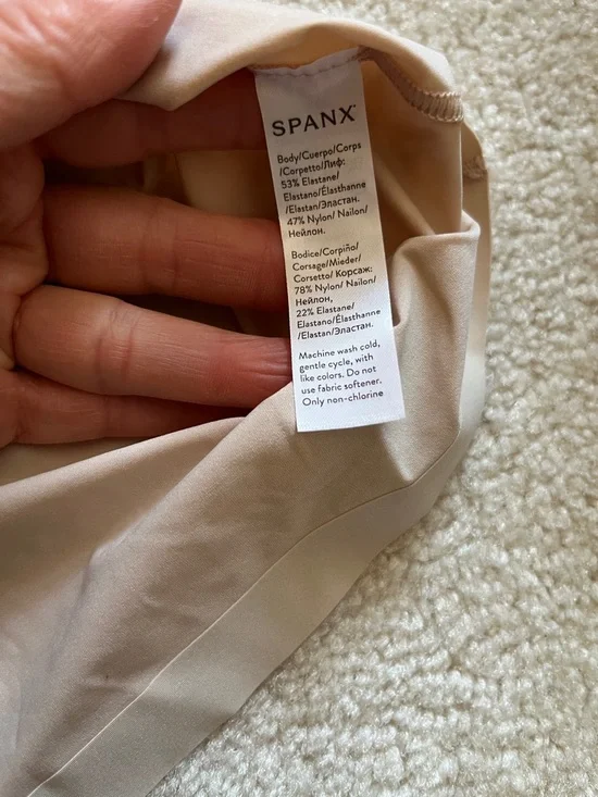 SPANX Nude Seamless Tank Top sz 2X - Picture 3 of 3